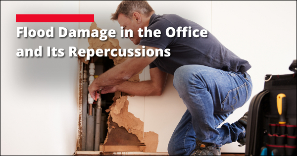 Flood Damage In The Office and the Repercussion | Hammer Restoration