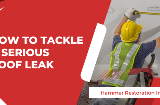 How To Tackle A Leak By Flood Restoration Company | Hammer