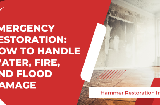 How to Handle Water, Fire, and Flood Damage | Hammer Restor