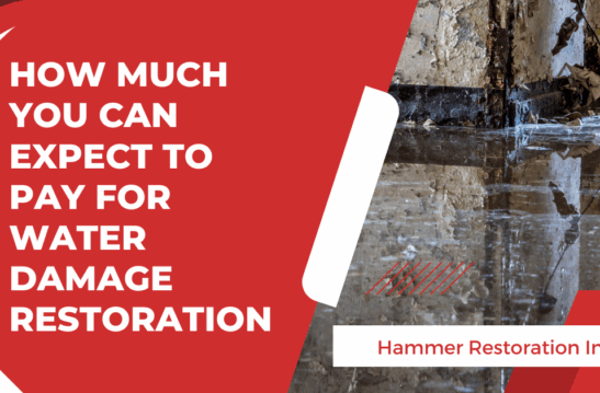 How Much You Can Expect to Pay for Water Damage Restoration